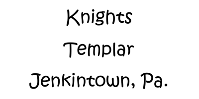 Knights Templar - Jenkintown, PA.
